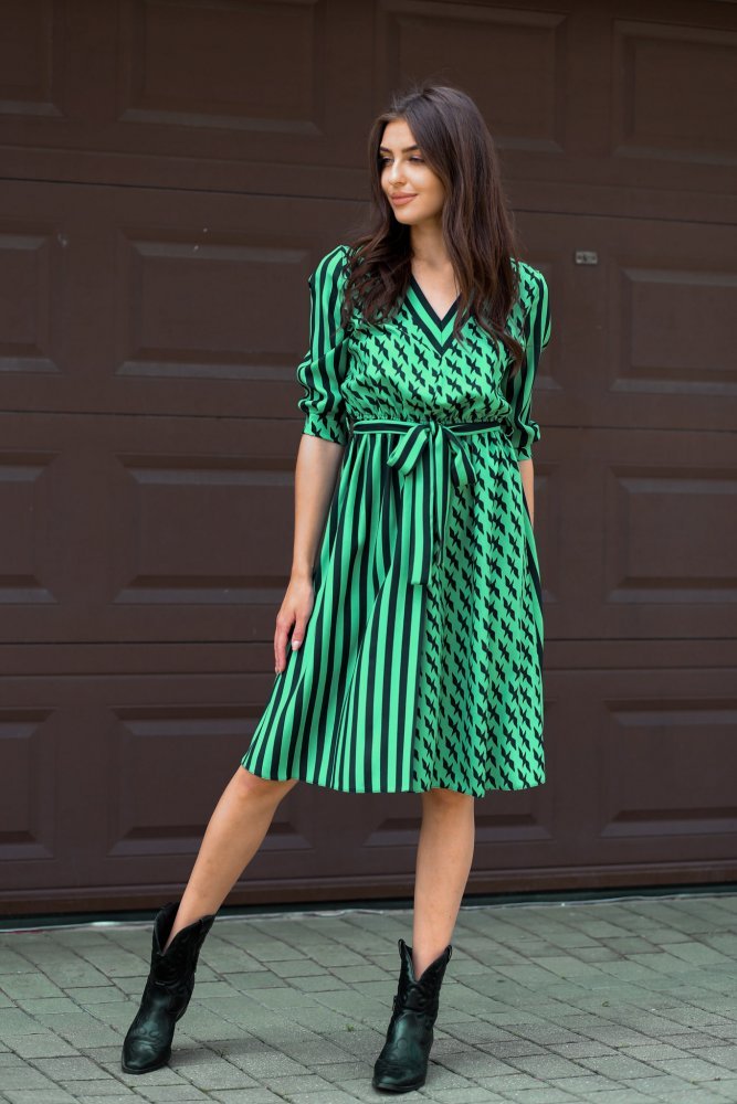 Sukienka Monic green