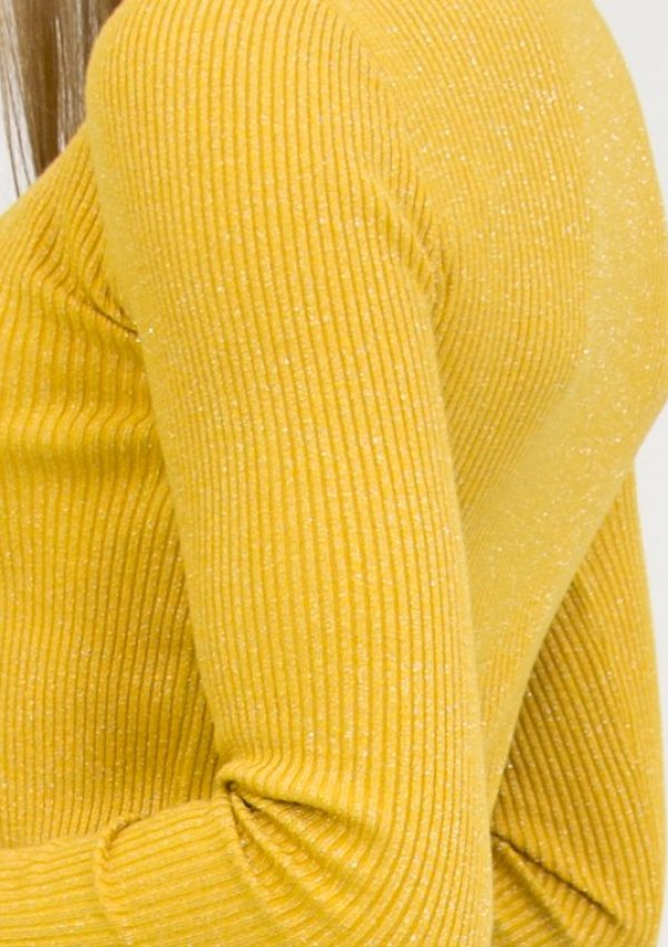 Sweterek Fancy yellow 2