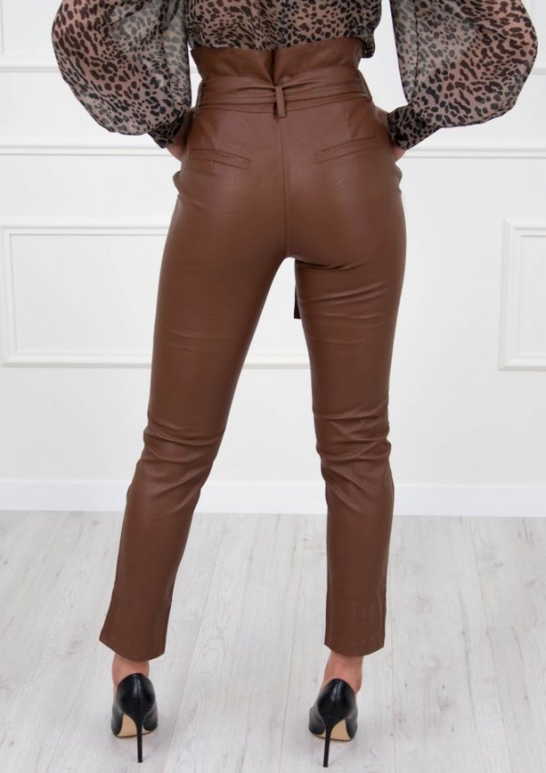 Spodnie Angie brown 2