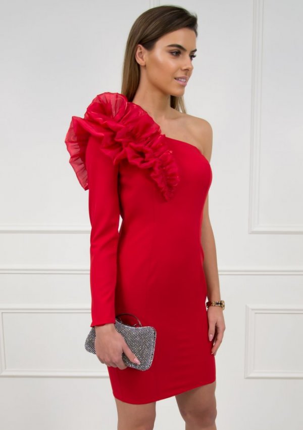Sukienka Frill red 1